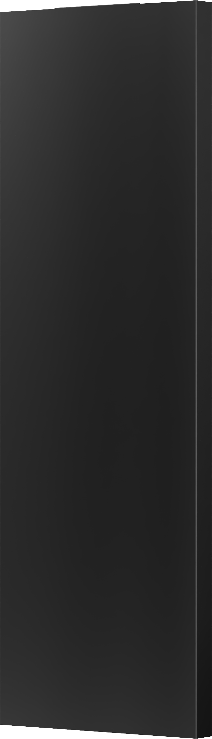 Mexen Flat VS20S grzejnik płytowy 2200 x 500 mm, podłączenie dolne środkowe, 1267 W, czarny - W6VS20S-220-050-70