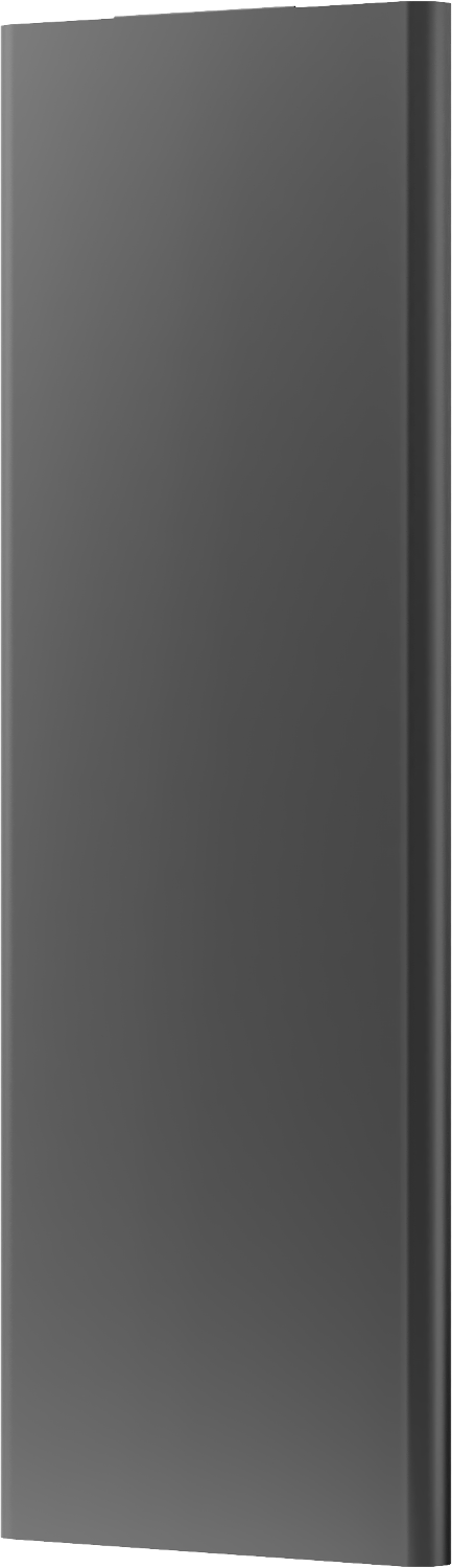 Mexen Flat VR20S grzejnik płytowy 1600 x 500 mm, podłączenie dolne środkowe, 993 W, antracyt - W6VR20S-160-050-66