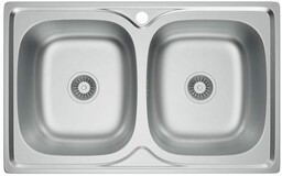 Zlewozmywak stalowy 8050 dekor