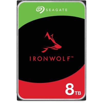 SEAGATE NAS HDD 8TB IronWolf 5400rpm 6Gb/s SATA 256MB cache 3.5inch