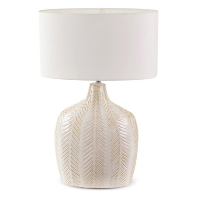 Lampa stołowa LIZA 38X18X58 kremowa
