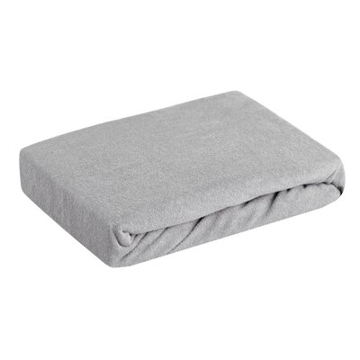 Prześcieradło z Gumką Frotte D91 220x200 w.20 Sreb