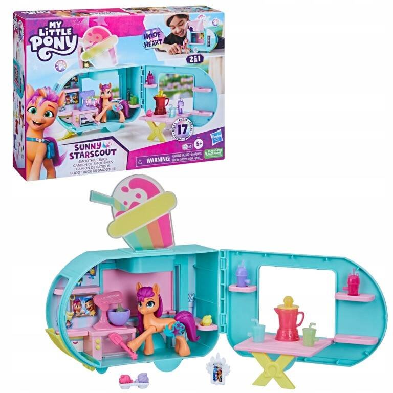 My Little Pony Sunny i Ciężarówka ze Smoothie F6339