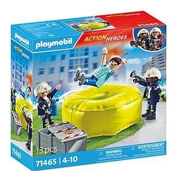 Playmobil Action Heroes 71465 Strażacy z poduszką powietrzną