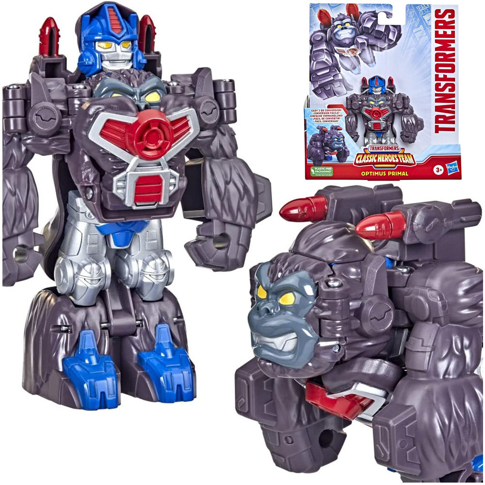 Transformers Heroes Team Optimus Primal 2w1 F4442