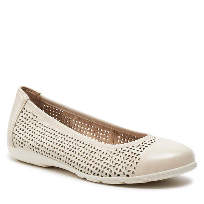 Baleriny Caprice 9-22151-42 Cream Perlato 140