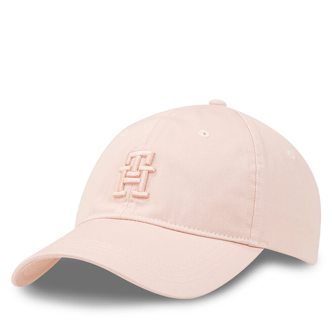 Czapka z daszkiem Tommy Hilfiger Beach Summer Soft Cap AW0AW16170 Whimsy Pink TJQ