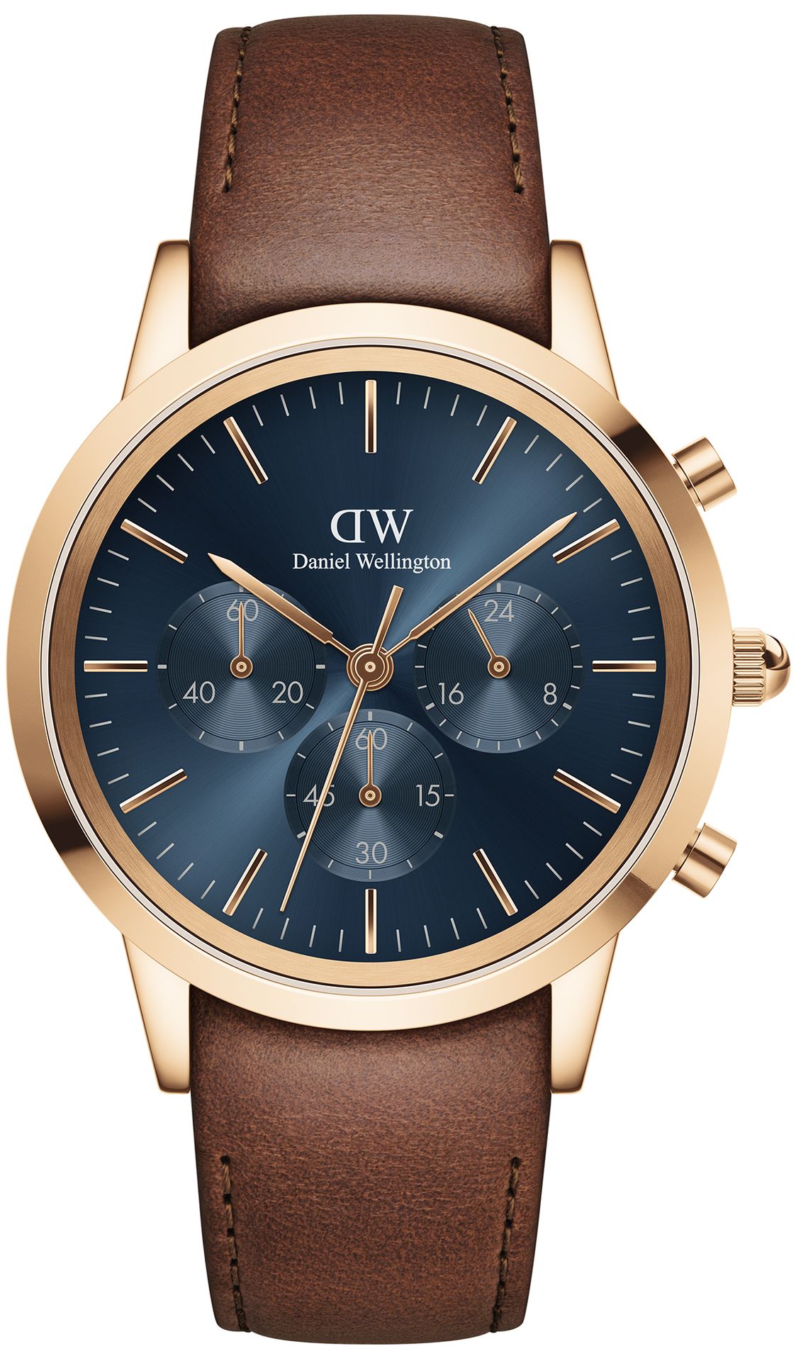 Zegarek Daniel Wellington DW00100639 Iconic Chronograph St Mawes Arctic S 42 mm