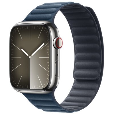 Pasek wymienny Apple 45mm tichomořsky modrý magnetický tah - S/M (MTJ93ZM/A)