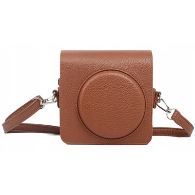 FuteraĹ‚ Etui Pokrowiec Case Do Fuji Fujifilm Instax Square Sq40 Sq 40 / BrÄ…zowy