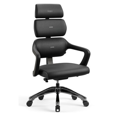 Fotel gabinetowy ergonimiczny Diablo V-Modular: Carbon Black