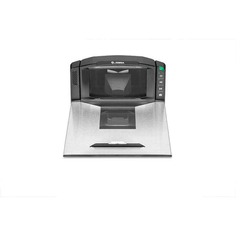 Zebra MP7000 Wbudowany czytnik kodów kreskowych 1D/2D CMOS Czarny, Stal nierdzewna