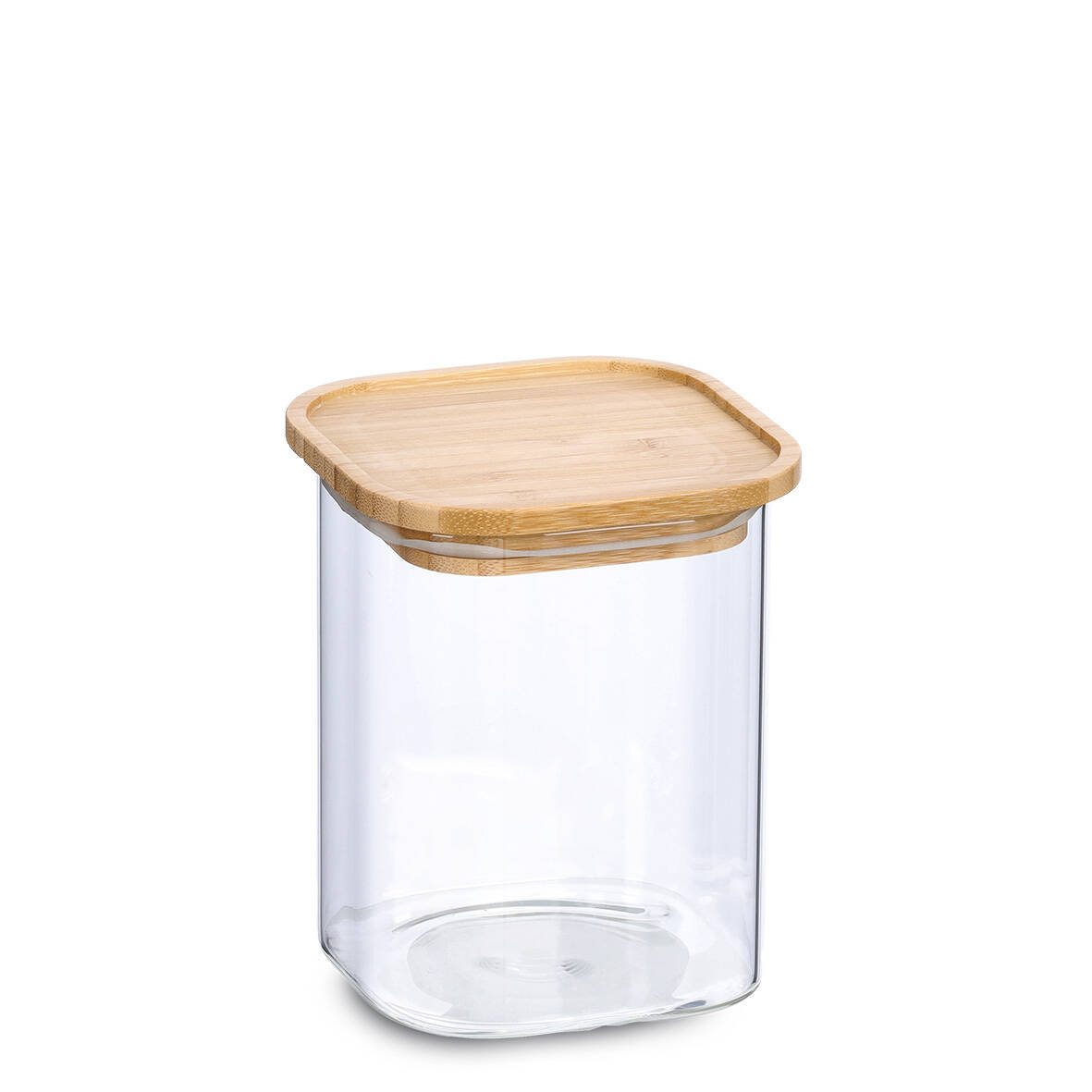 Słoik z pokrywką bambusa, 900 ml, 11 x 11 x 13,6 cm