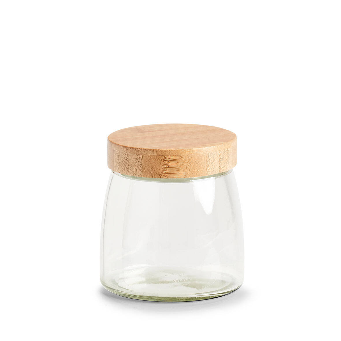 Szklany słoik ze szczelną pokrywką z bambusa, 950 ml