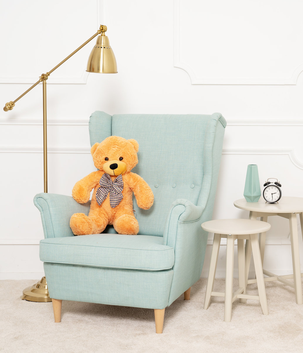 Miś Gustaw, Miś Classico, miodowy, 50cm