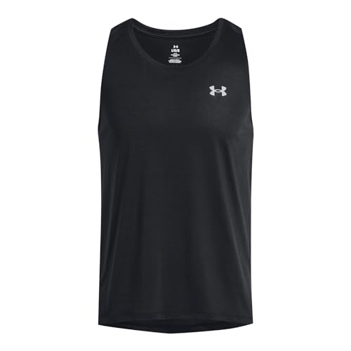 Under Armour Launch Singlet, czarny/odblaskowy, MD