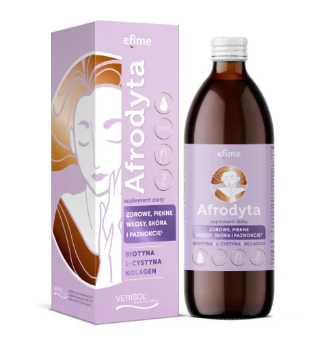 Efime Afrodyta Zdrowe Piękne Włosy, Skóra i Paznokcie 500 ml