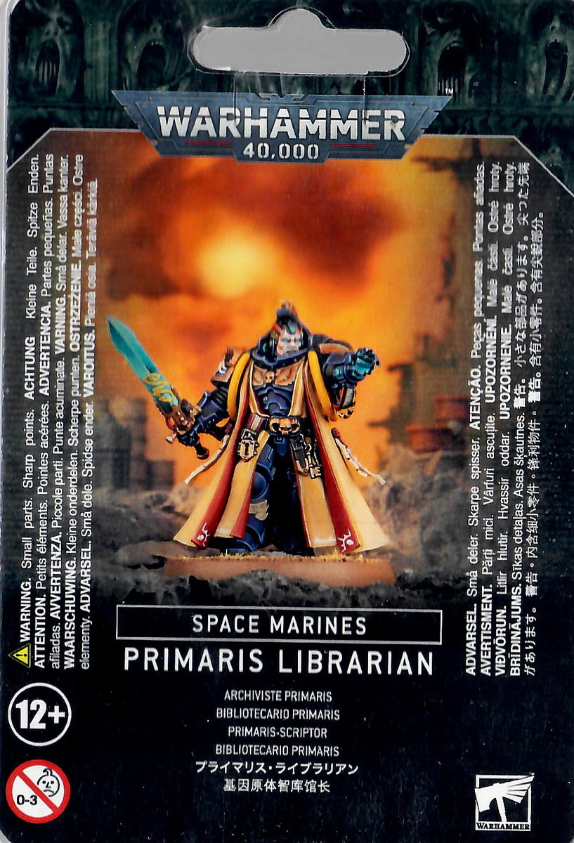 WARHAMMER 40K - SPACE MARINES PRIMARIS LIBRARIAN