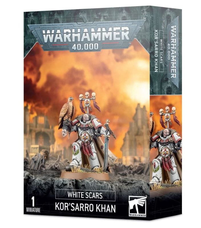 WARHAMMER 40K - SPACE MARINES WHITE SCARS KOR'SARRO KHAN