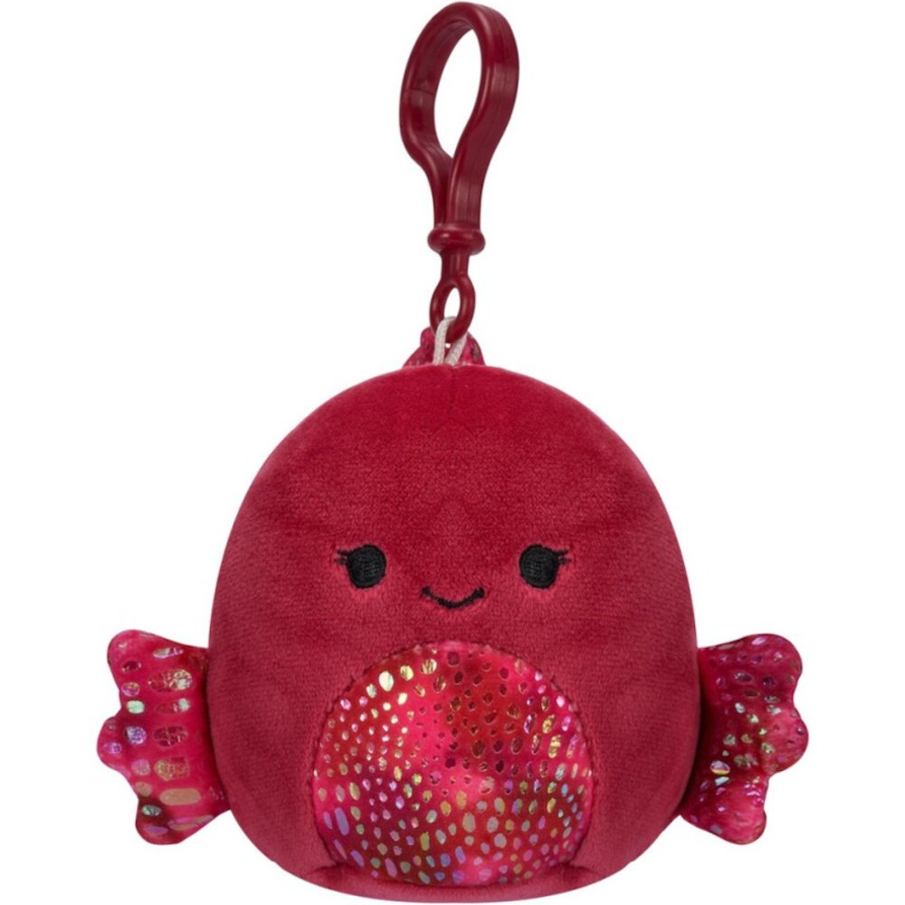 SQUISHMALLOWS Brelok Maskotka BARELLA Clip On Pluszak 9cm S18