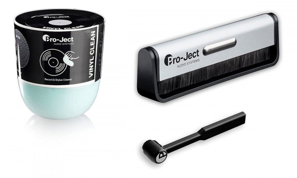 Pro-Ject Cleaning Set Advanced - Brush It + Clean It + Vinyl Clean - kompleksowy zestaw czyszczący do gramofonu