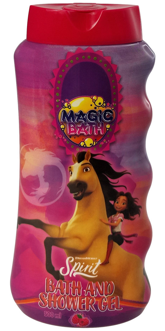 Żel pod prysznic i szampon 2w1 dla dzieci 3+ Spirit Magic Bath (500 ml)