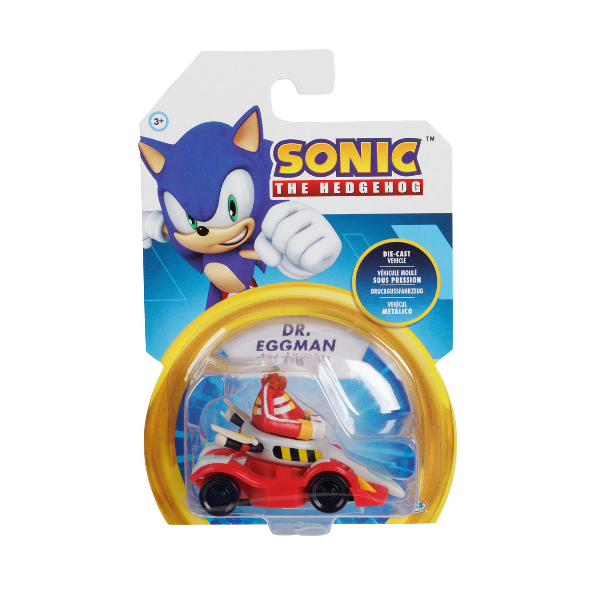 JAP Sonic Die Cast Pojazd  Dr.Eggman