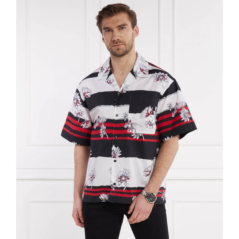 HUGO Koszula Egeeno | Oversize fit