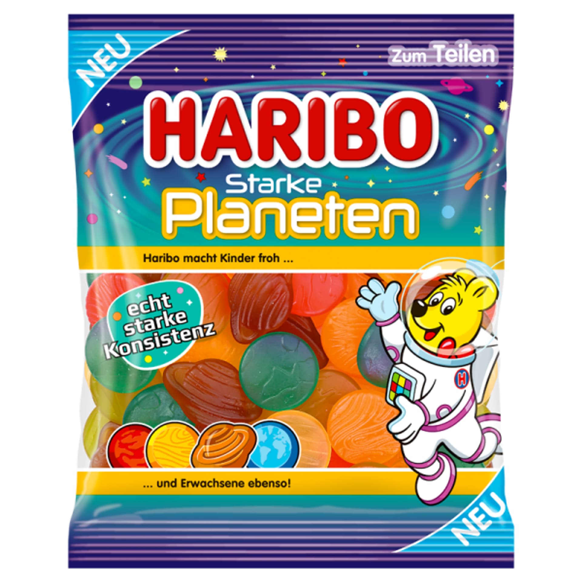 Haribo Starken Planeten Żelki 175 g