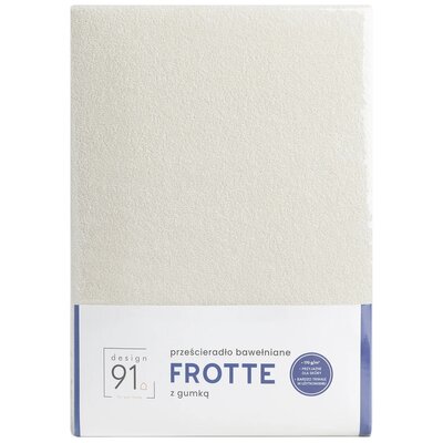 Prześcieradło z Gumką Frotte D91 140x200 w.20 Beż