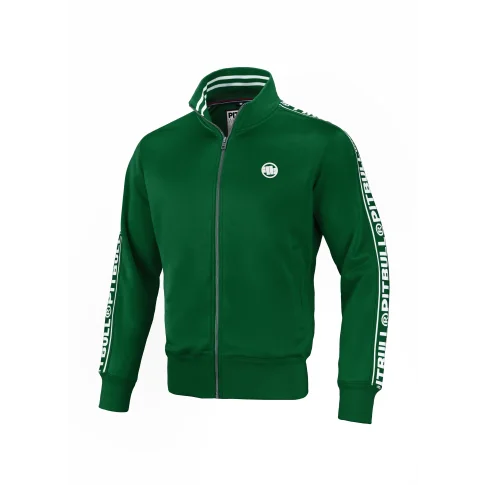 Pit Bull Bluza Rozpinana Tape Logo Green