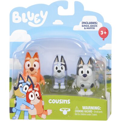 Bluey Figurki 2Pak Kuzyni