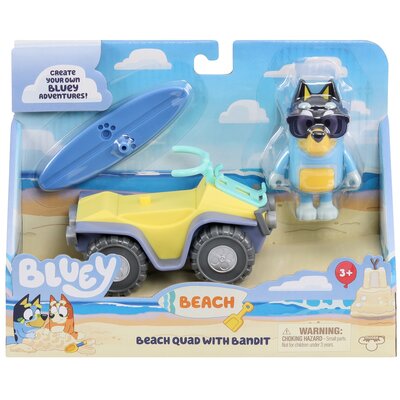 Bluey, pojazd plażowy z figurką