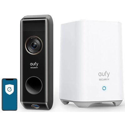 Eufy VIDEO DOORBELL DUAL Wideodomofon 2K z bazą HomeBase 2