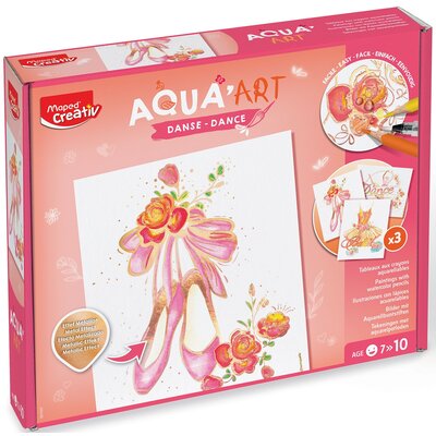 aqua art obrazy akwarelowe taniec