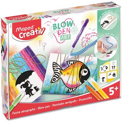 Maped Flamastry dmuchane STRING'ART z szablonami 846710 Creativ 728411