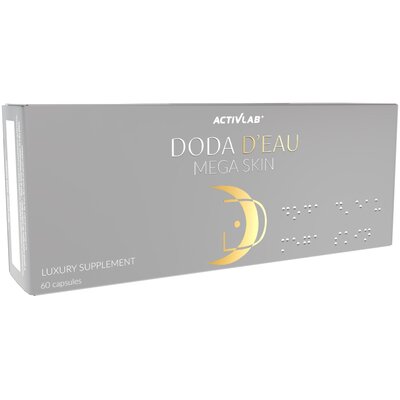ACTIVLAB DODA D'EAU Mega Skin, 60 kapsułek
