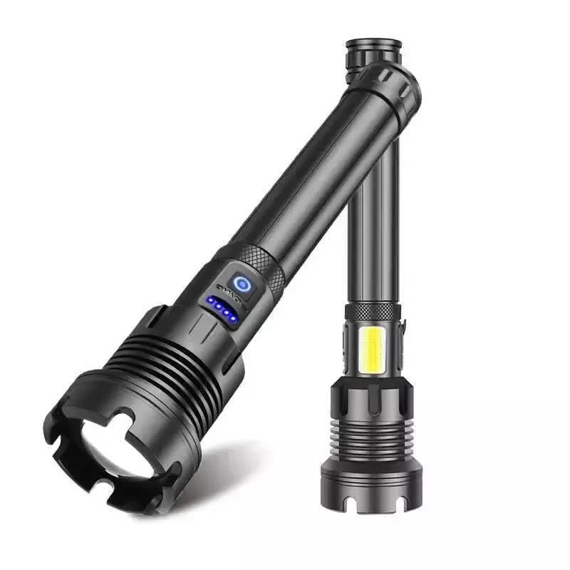 Supermocna latarka taktyczna 40w 5000lm XHP90 zoom USB 7 trybów pracy