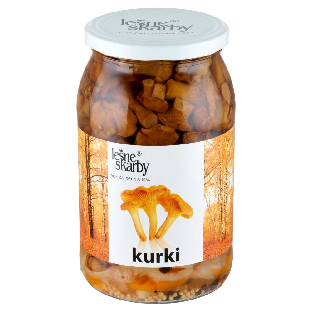 Kurki marynowane całe 800 g Leśne Skarby produkt pasteryzowany