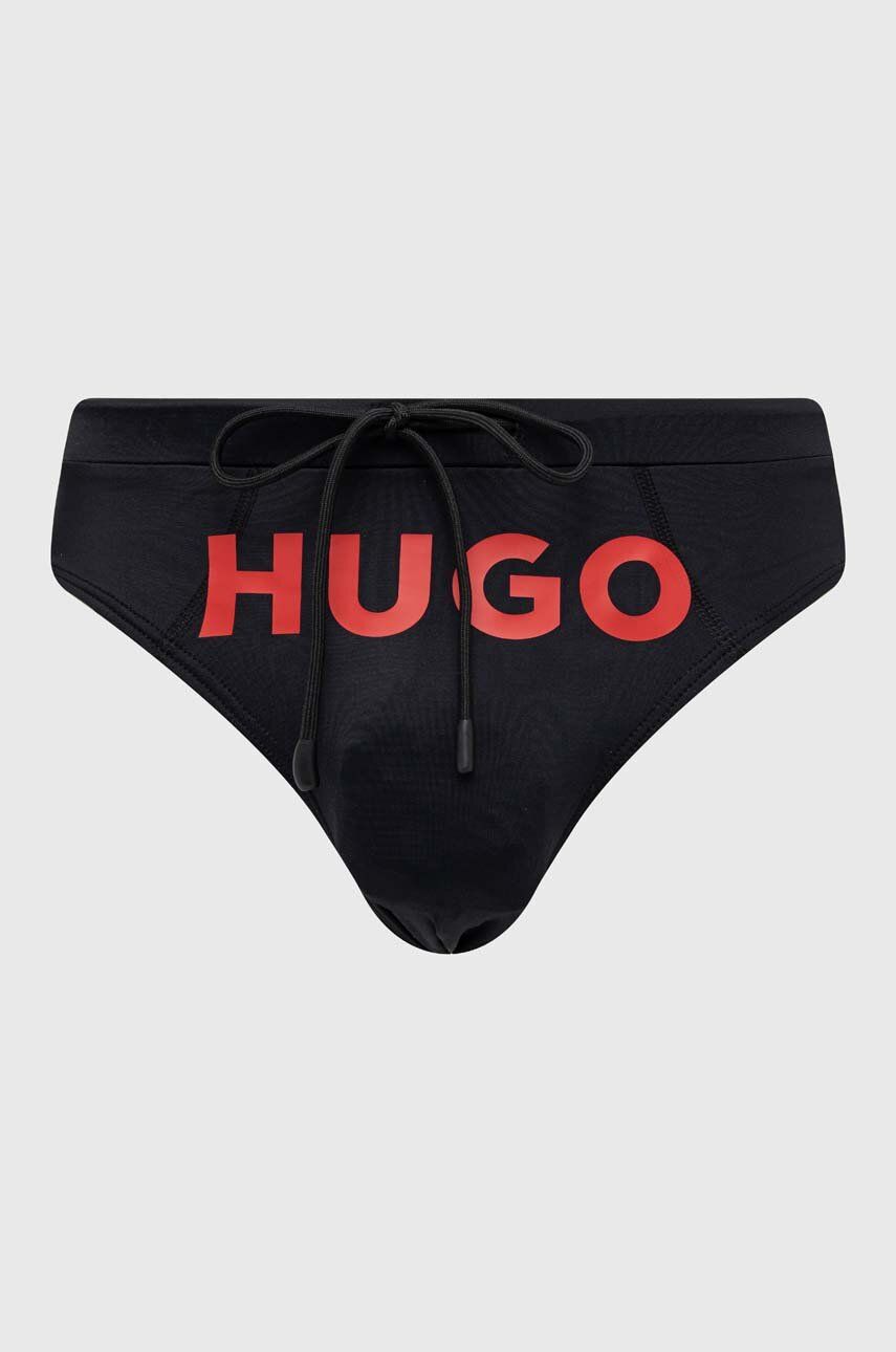 HUGO kąpielówki kolor czarny - Hugo