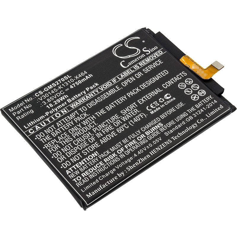 Gigaset GS270 / V30145-K1310-X464 4750mAh 18.29Wh Li-Polymer 3.85V (Cameron Sino)