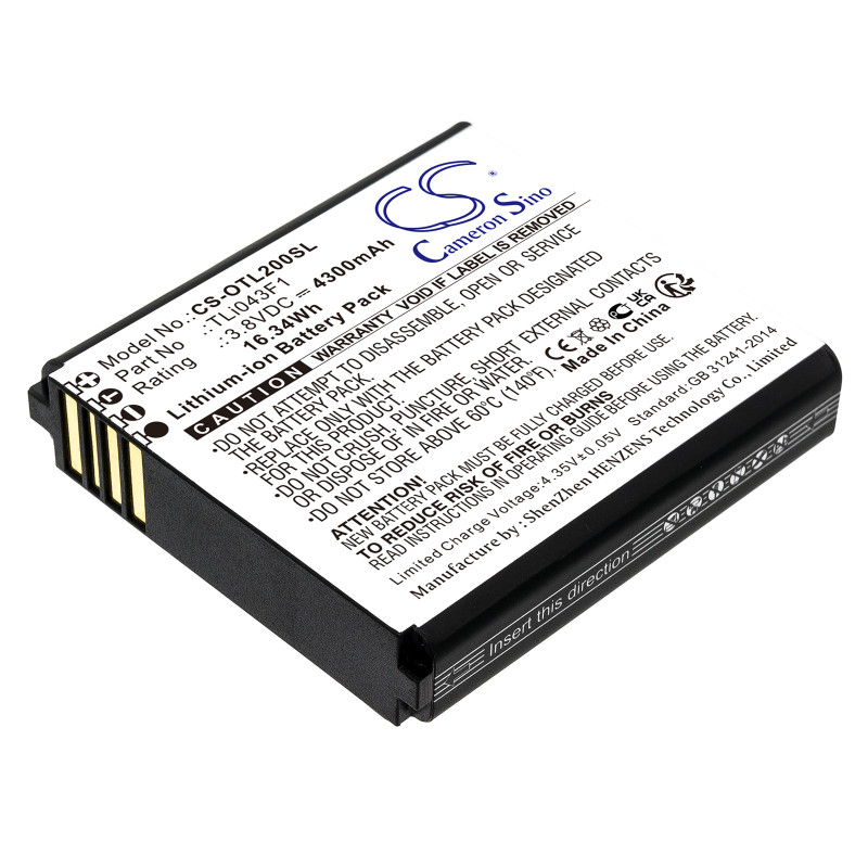 Alcatel Linkzone 2 / TLi043F1 4300mAh 16.34Wh Li-ion 3.8V (Cameron Sino)