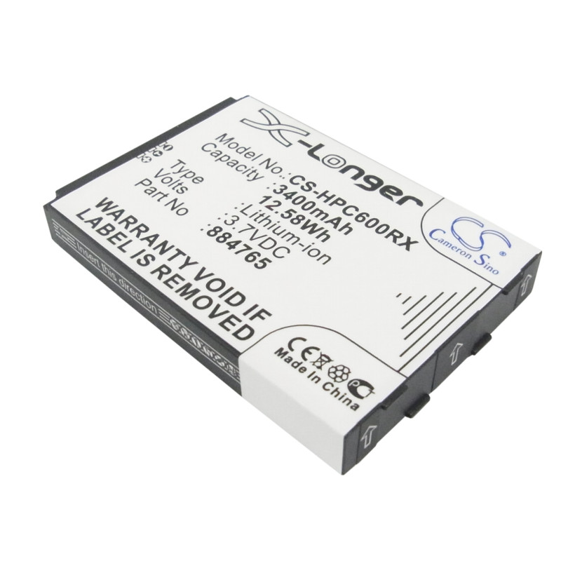 Clear SPOT / 884765 3400mAh 12.58Wh Li-Ion 3.7V (Cameron Sino)