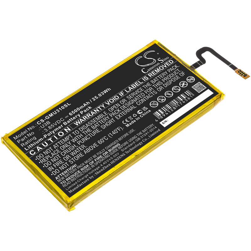GlocalMe U3B 6500mAh 25.03Wh Li-Polymer 3.85V (Cameron Sino)