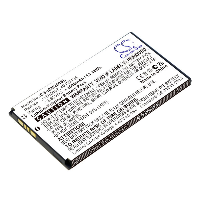 Inseego M2000 / 1600007 3500mAh 13.48Wh Li-Polymer 3.85V (Cameron Sino)