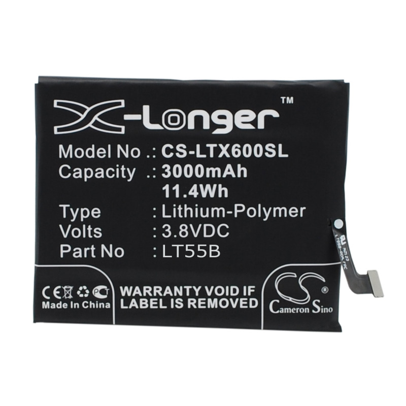 LeTV 1 / LT55B 3000mAh 11.40Wh Li-Polymer 3.8V (Cameron Sino)