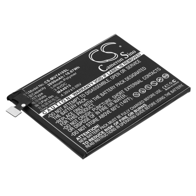 Meitu V4 / MA4013 2650mAh 10.07Wh Li-Polymer 3.8V (Cameron Sino)