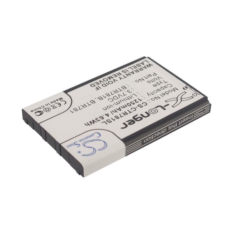 Casio GzOne Ravine 2 / BTR781B 1250mAh 4.63Wh Li-Ion 3.7V (Cameron Sino)