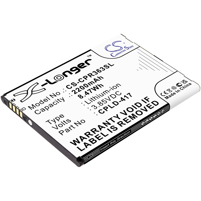 Coolpad Defiant / CPLD-417 2200mAh 8.47Wh Li-Ion 3.85V (Cameron Sino)