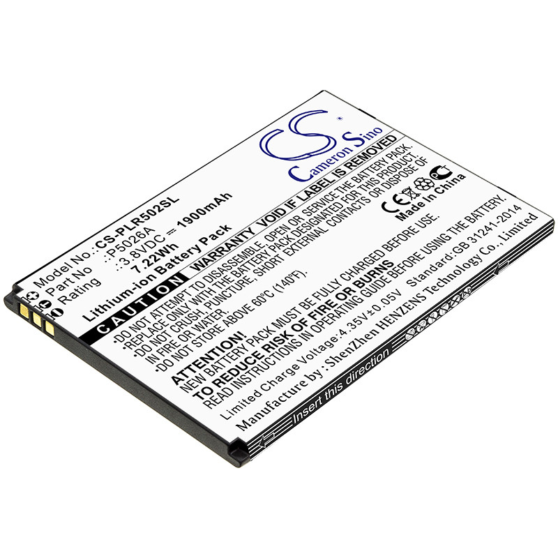 Polaroid Cosmo L / P5026A 1900mAh 7.22Wh Li-Ion 3.8V (Cameron Sino)